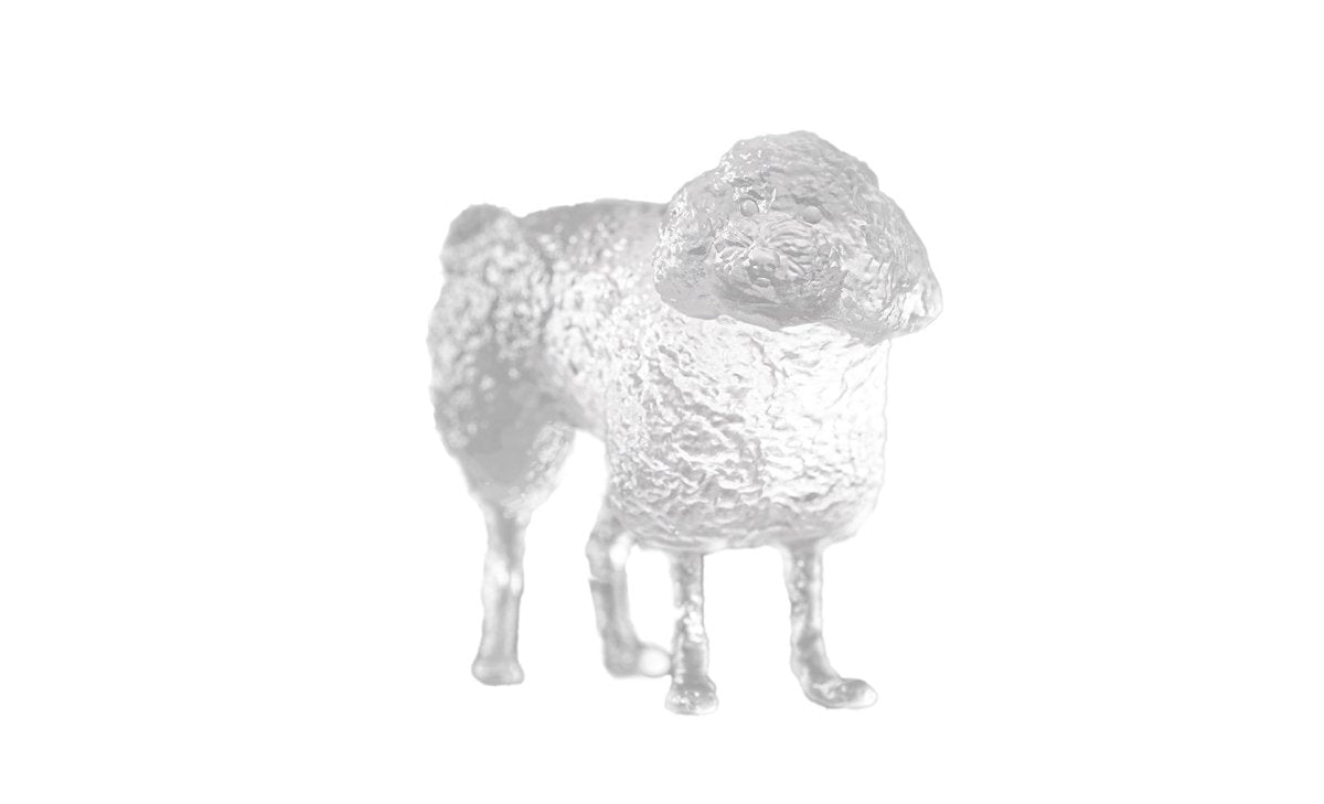 【3D Scan Art Series】トイプードル - Transparent Model (4cm) - PINSTUDIO Pet & Photo